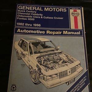 Haynes General Motors 1982-1996 automotive repair manual 38005 (829)Ciera